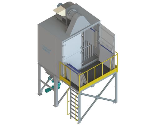 Kualitas  Space-Saving Dust Collector: FET.U 30% Smaller Footprint + ATEX Option + 99.9% Efficiency pabrik