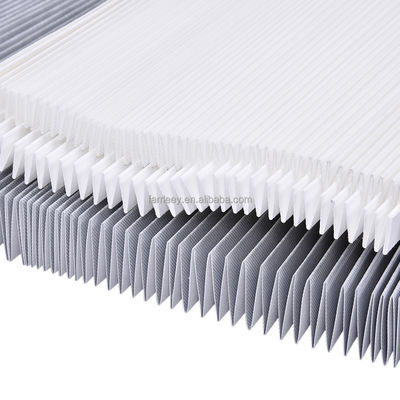 Kualitas 260G Non Woven Polyester Filter Media Filter Dust Roll pabrik