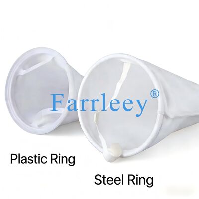 Kualitas Premium Polypropylene Liquid Filter Bag dengan 1 hingga 200 Micron Rating untuk Pengolahan Kimia dan Filtrasi Industri pabrik