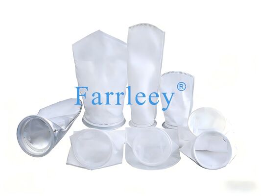 Kualitas Kantong Filter Elektroplating dengan bahan polipropilena, pembuatan bebas minyak silikon, dan cincin stainless steel yang dilas presisi untuk penyaringan kimia pabrik