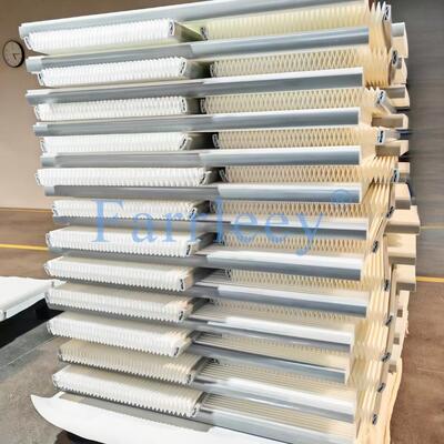 Kualitas Kartrid Filter Debu Efisiensi Tinggi dengan PTFE Donaldson Tetratex, Ketahanan Termal 80°C, dan Permukaan Filtrasi 9,00 m2 untuk Ekstraksi Asap Laser pabrik